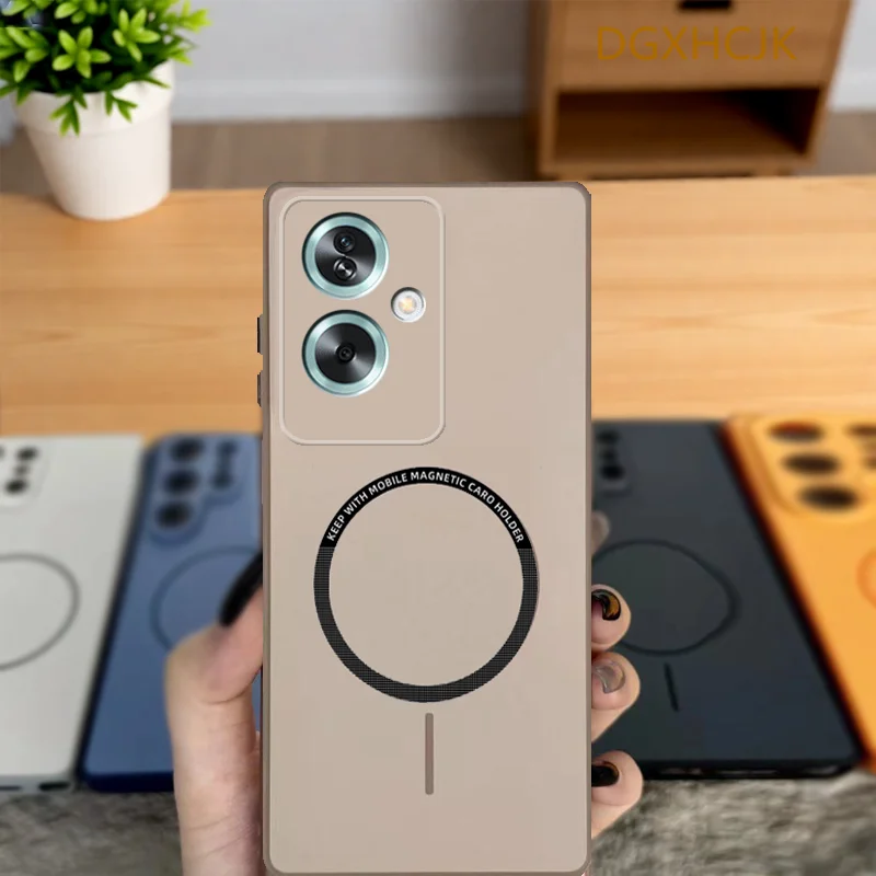 OPPO A79 5G 케이스 Oppo A79 폰 케이스 OPPO A79 5G 커버 CPH2553 CPH2557 충격 방지 컬러 마그네틱 하드 실리콘 백 커버