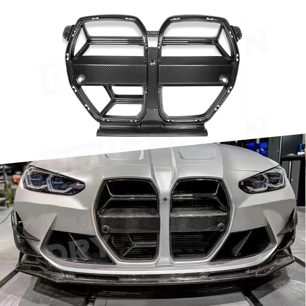 CSL style Dry Vacuumed Carbon Fiber Grills For BMW G80 M3 G82 F83 M4 csl-style-dry-vacuumed-carbon-fiber-grills-for-bmw-g80-m3-g82-f83-m4