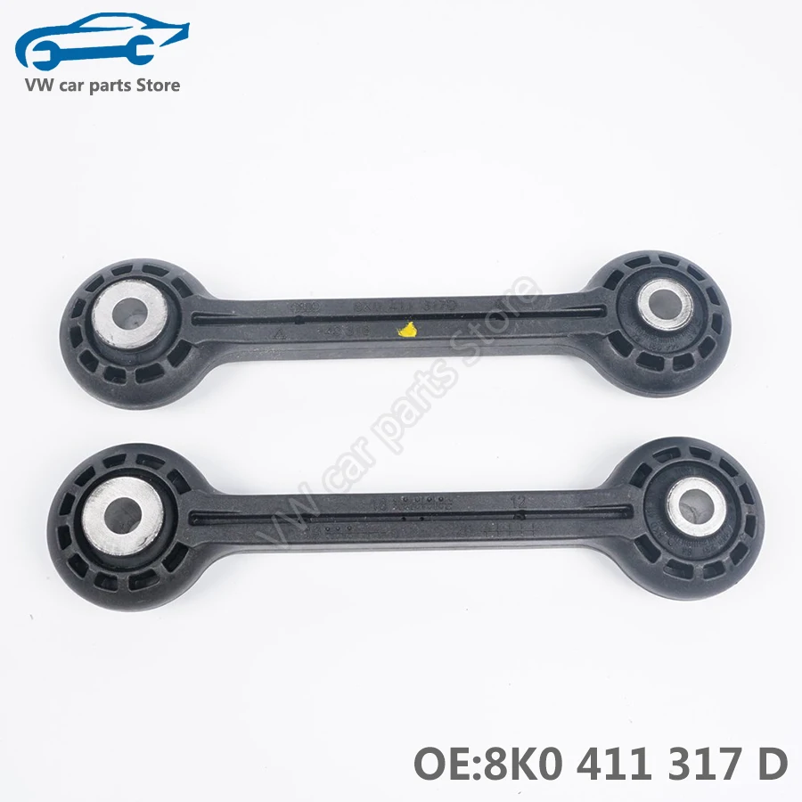 8K0411317D 2PCS Front Sway Bar Stabilizer Link Connect Rod L R For Audi A4 B8 Q5 A5 A4L A6LC7 A7 8K0 411 317 D heim joint end links kit