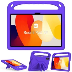 EVA Armor Shockproof Tablet Case for Kids - Durable Full Body Protective Cover (PURPLE)