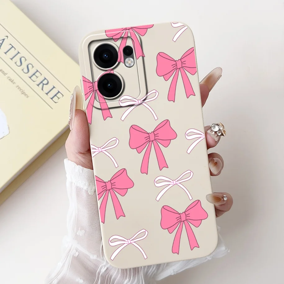 Fashion Bowknot Sunset Soft Silicone Phone Case Cover