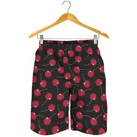 Fashion Cherry 3D Printed Beach Shorts Men Clothes Cartoon Fruits Pattern Swim Trunks Summer Streetwear Oversized Short Pants 1