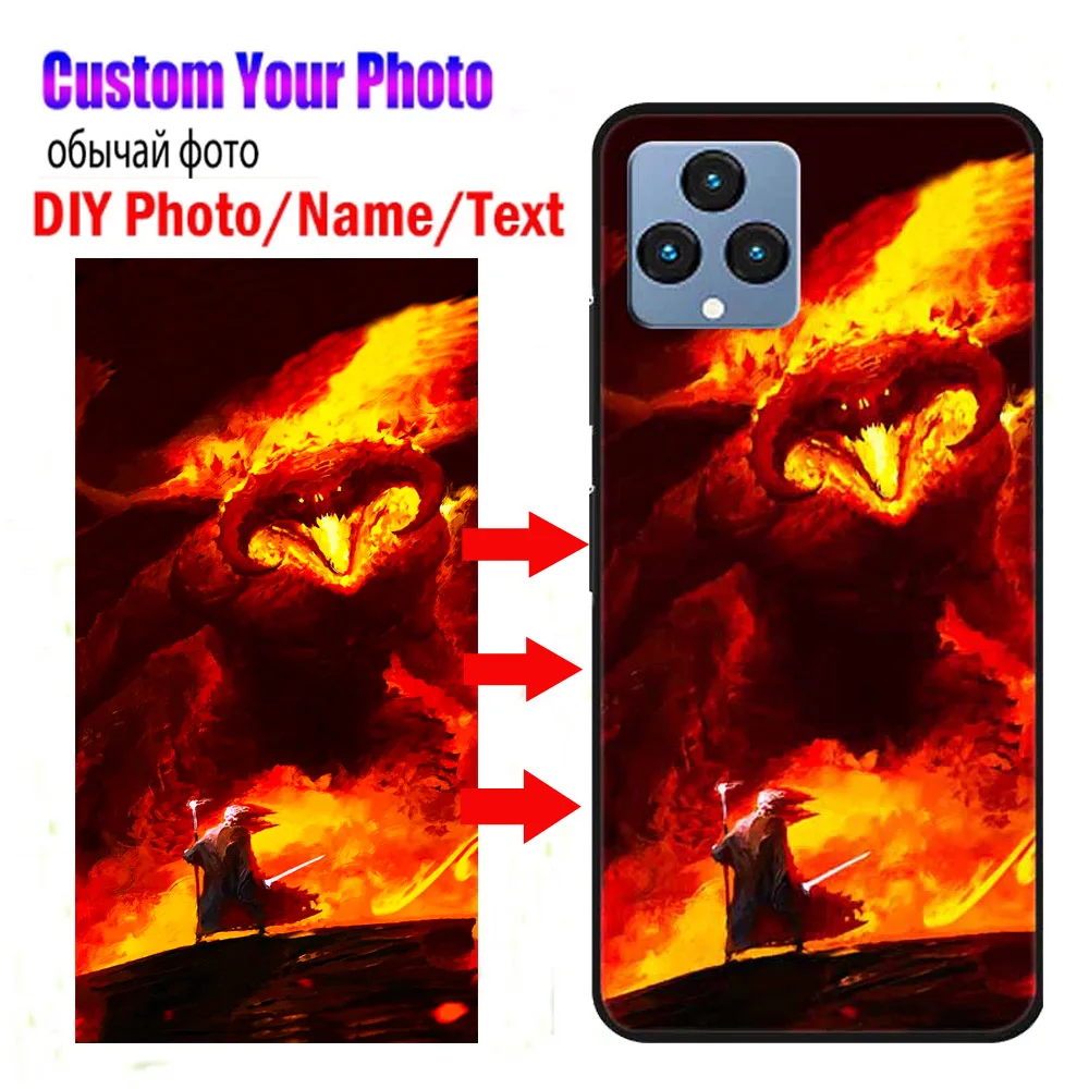 Personalized Custom Photo Phone Case Cover - DIY Image & Name Design
