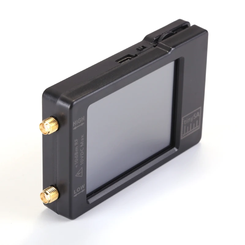 Hugen 버전의 오리지널 TinySA 2.8인치 디스플레이 100kHz960MHz 휴대용 소형 스펙트럼 분석기(ESD 보호 기능 포함)