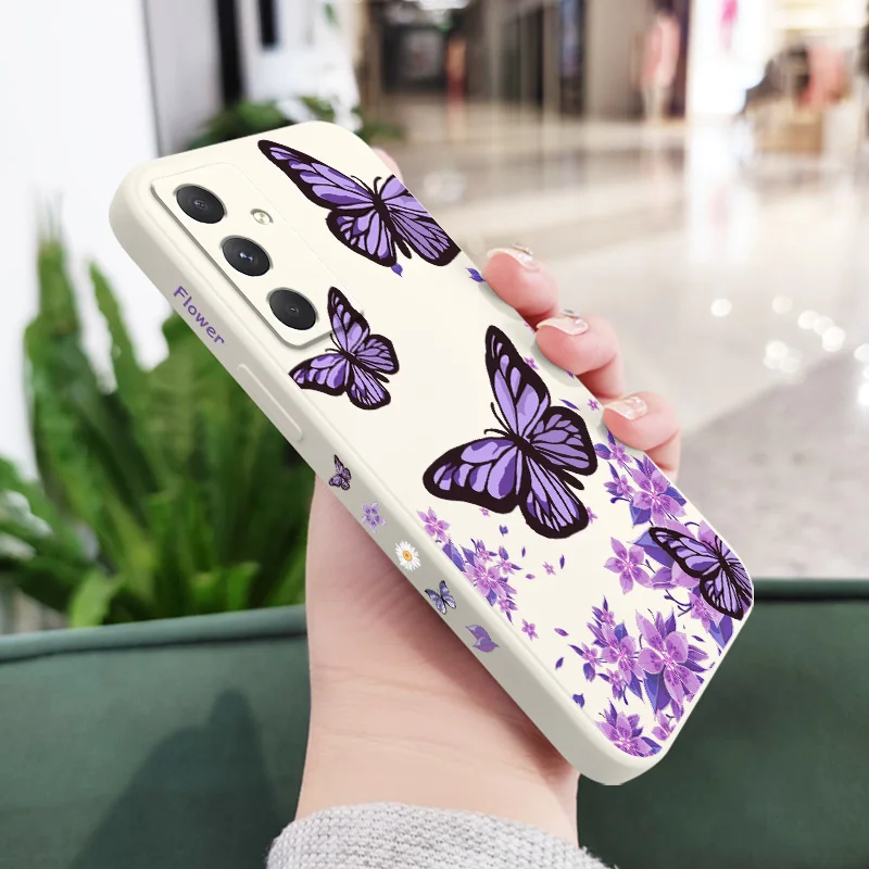 Enchanting Butterfly Silicone Phone Case - Dreamy Design