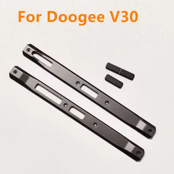 Per Doogee V30 guscio del telefono cellulare alloggiamenti metallici lato centrale custodia laterale impermeabile per esterni accessori di riparazione parti paraurti