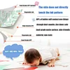 2cm Thickness BPA Free Baby Playmat Foldable Crawling Mat XPE Child Puzzle Mat Easy Storage Play Mat 5