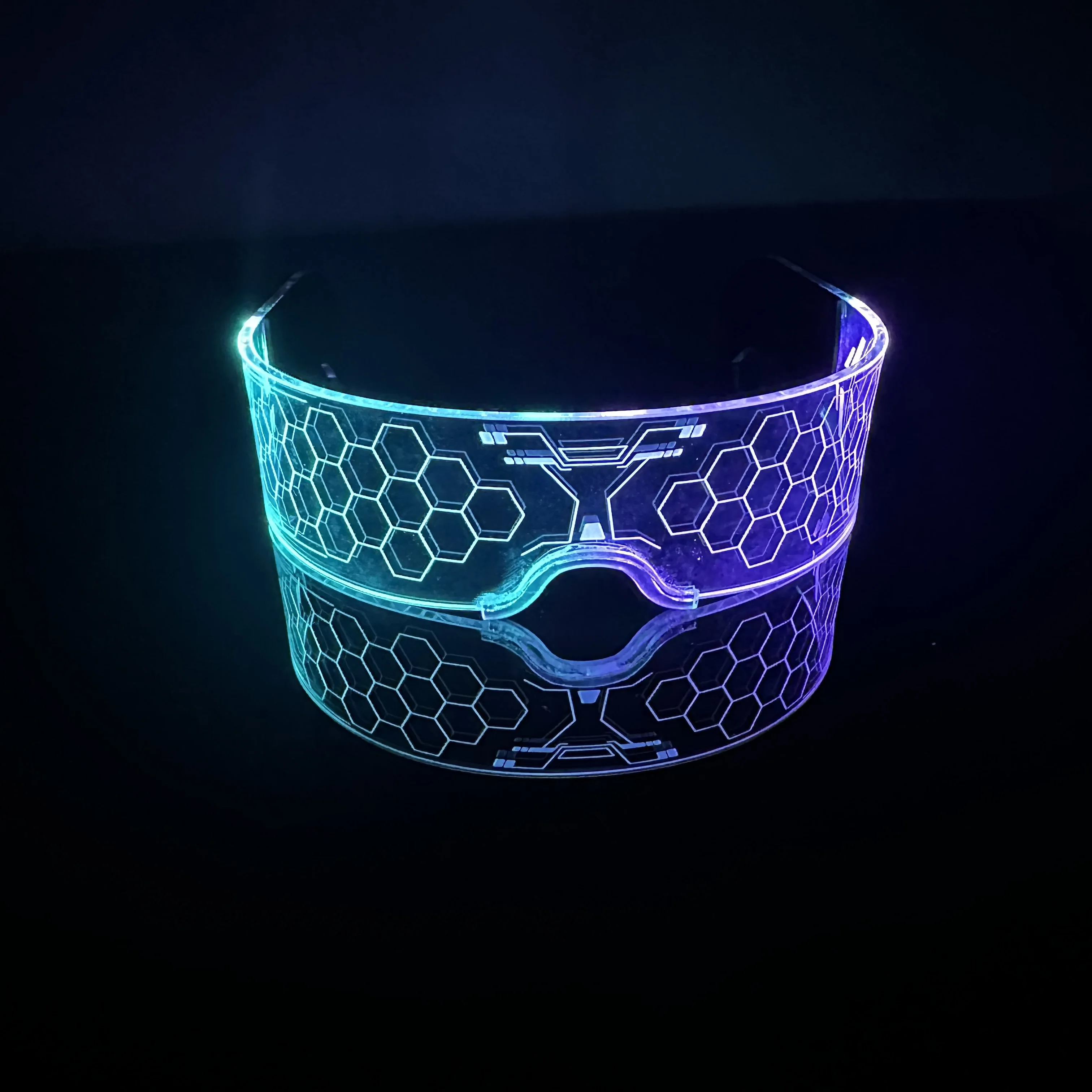 Neue Bunte LED Gläser Frauen Männer Decor Brillen Leuchtende Party Gläser Glowing Für Rave Nachtclub Bar Tanzen Party – Detail 6