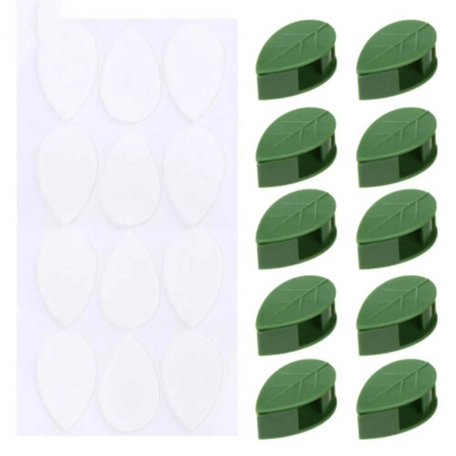 

Garden Tools Plant Fixture Clip Wall Tied Buckle 30pcs Durable Plant Climbing Buckle Reuseable Vine Clip Hooks