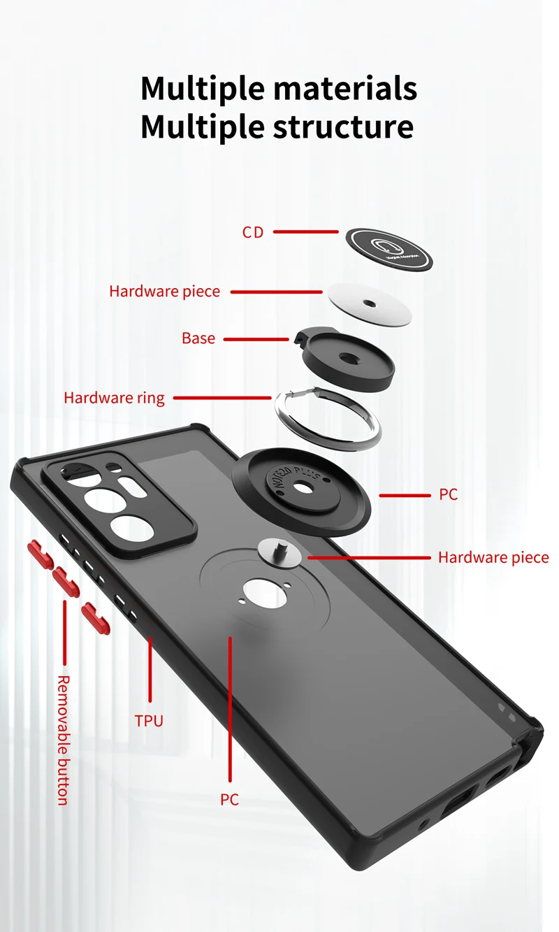 KEYSION Schutzhülle für Samsung Note 20 Ultra 5G Note 10 Plus 9 8, transparent, mit Standfunktion, für Galaxy Note 10 L_voghion.com