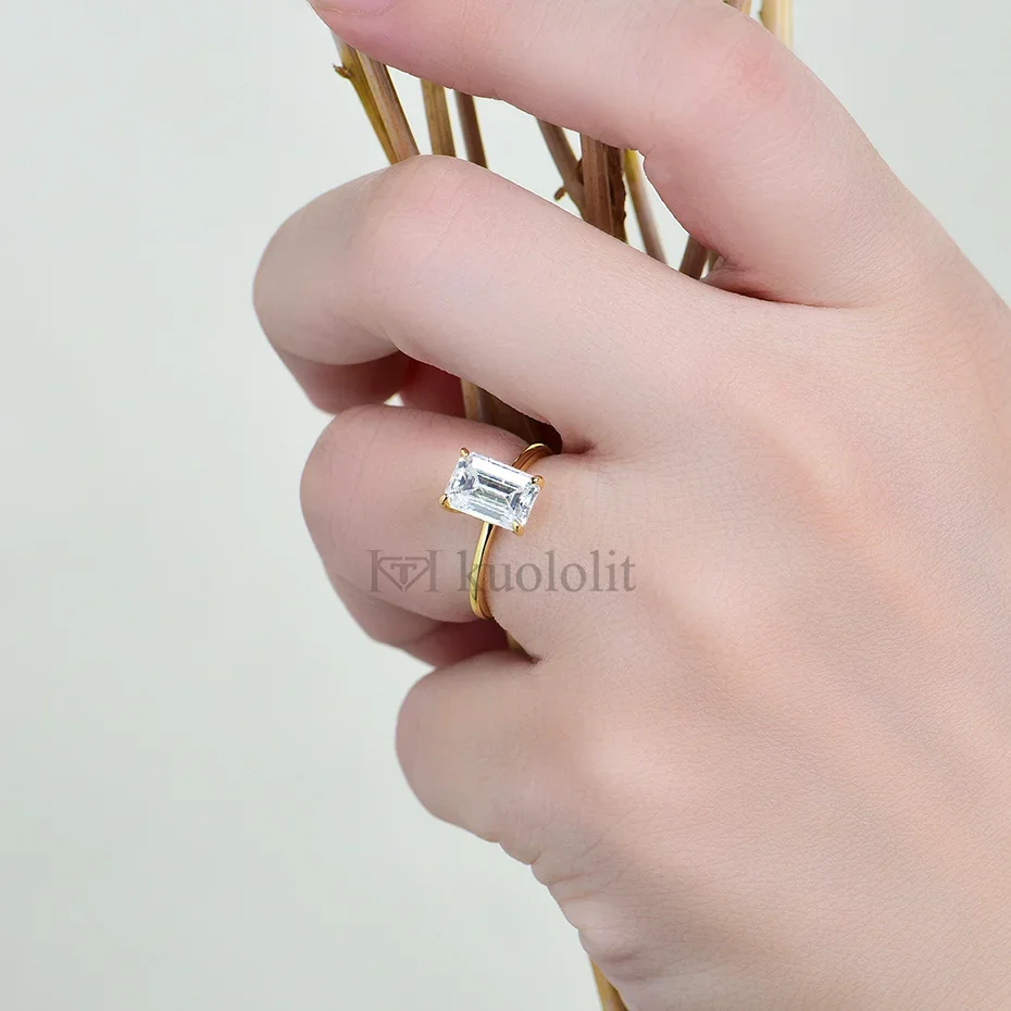 Kuololit  ̻糪Ʈ , ȥ ȥ ָ׾ , ָ 14K10K ο , 6*9 ޶  D/VVS1, 2.5CT