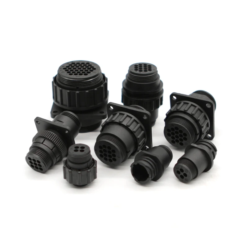 182645 Aviation Plug 4/9/14/16/37 Pin Circular Power Connectors (CPC) Auto ...