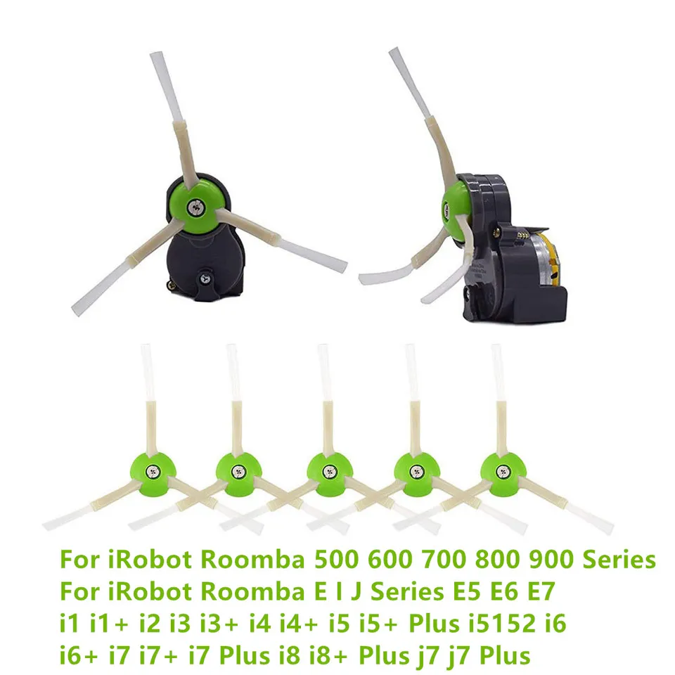 Modulo Motore Spazzola Laterale Per Roomba Serie 500/600/700/800/900 E I7, Ricambio Per Robot Aspirapolvere Con Cacciavite - 3