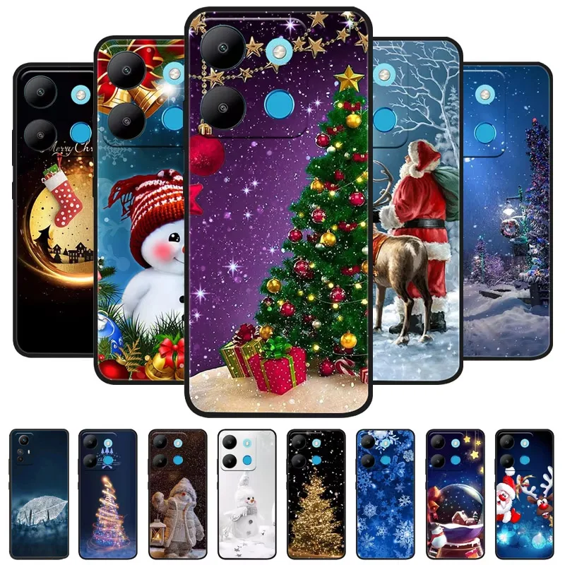 Christmas Soft Silicone Shockproof Phone Case Cover