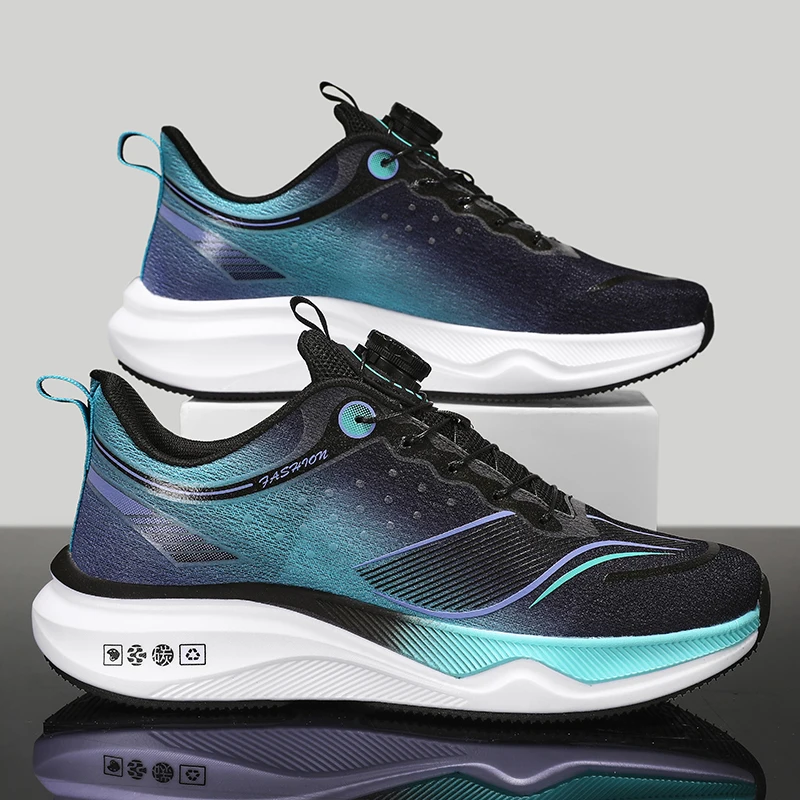 

Новинка 2024, модная повседневная обувь, сетчатые кроссовки, дышащая уличная Мужская Спортивная обувь