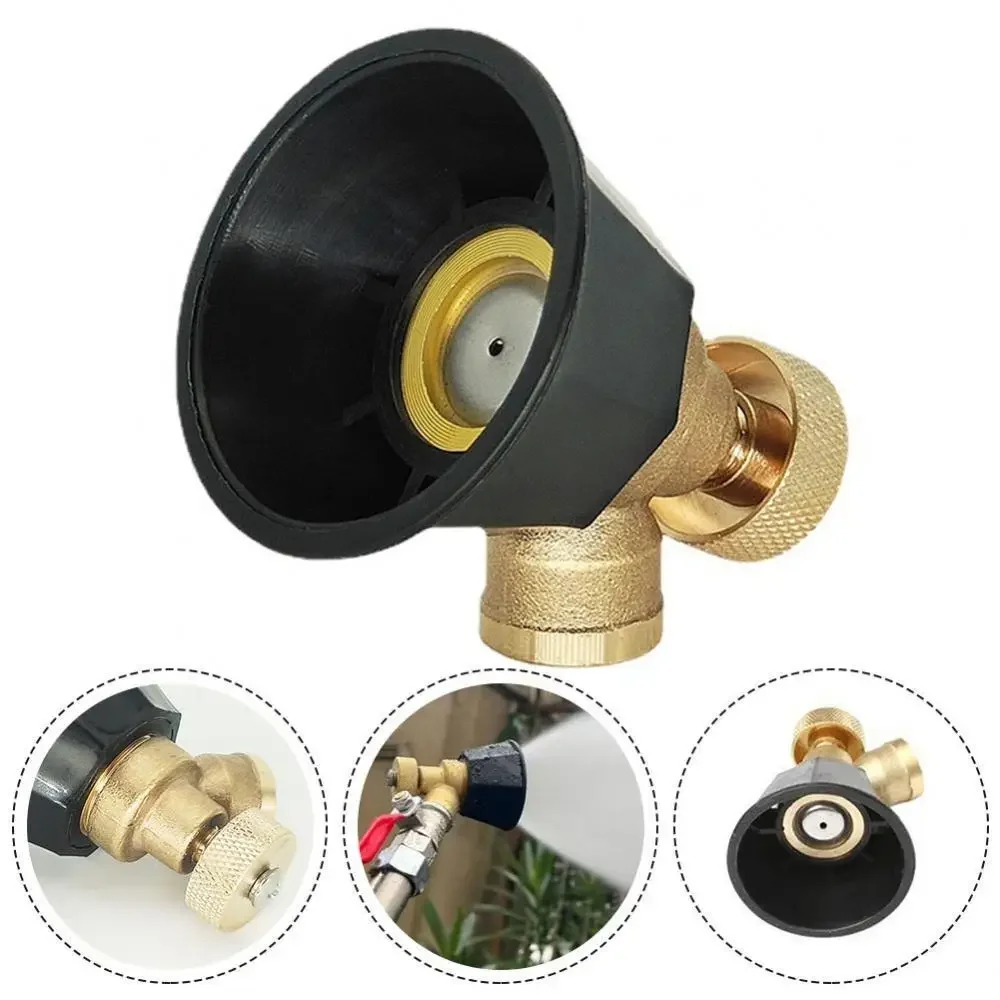 Brass High Pressure Air Vortex Spray Nozzle for Agricultural Gardening