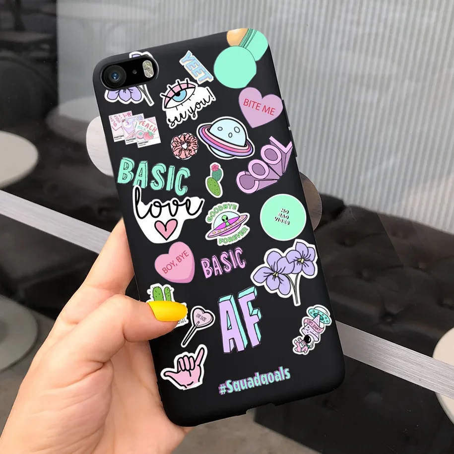 Leopard Cartoon Soft Matte Silicone Bumper Case