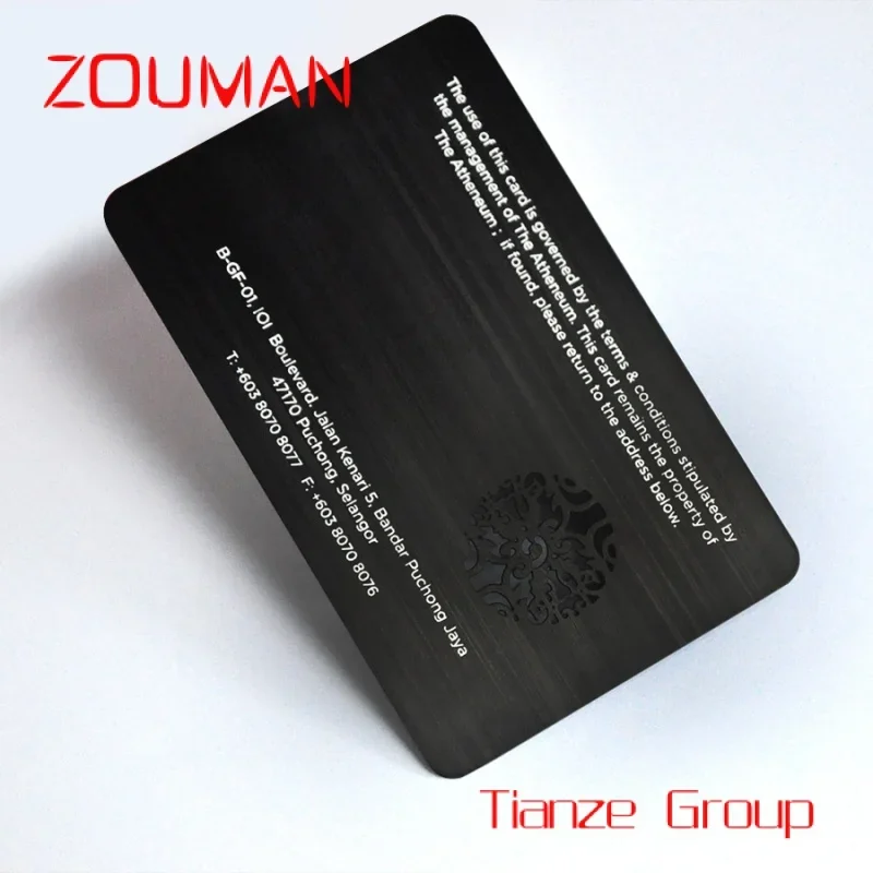 

Custom , custo u color brush gold/sier etal card