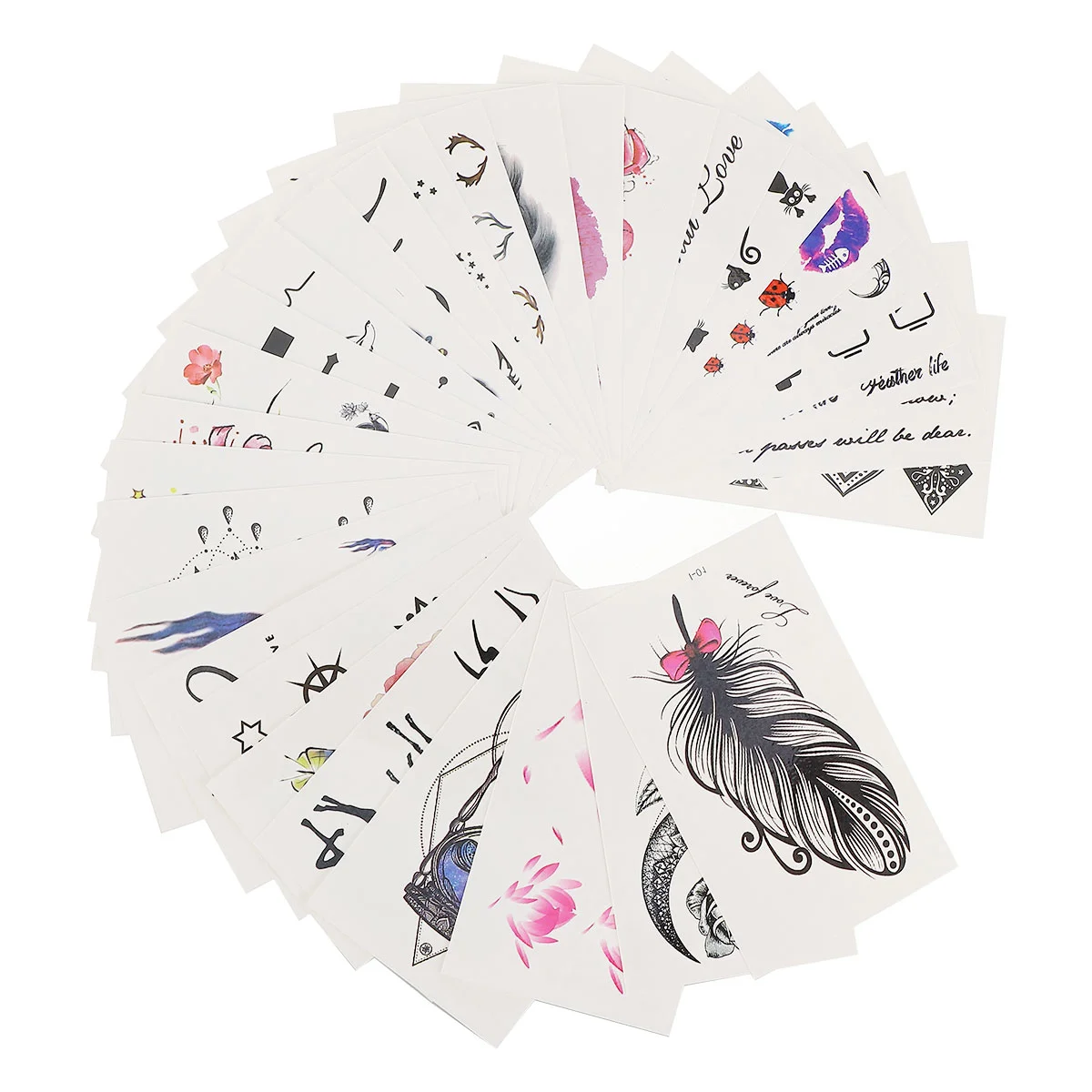 

30 Sheets Tattoo Stickers Lifelike Tattoos Costume Wound Cosplay Realistic Disposable The Face Temporary Waterproof