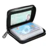 Business Card Holder Wallet Men Bank Card/ID Card/Credit Card Holder 22 Bits Card Wallet RFID Blocking Protects Case Coin Purse 3