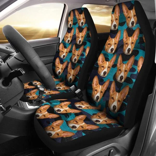 

Basenji Dog Patterns Print Car Seat Covers 2PCS