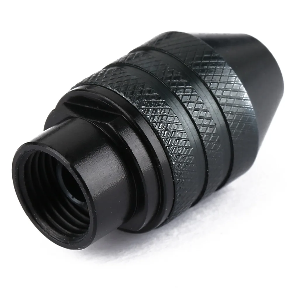 드레멜 로터리 공구용 1개 M8 X0.75 멀티 척 키리스 0.3-3.2mm 키리스 드릴 비트 척 어댑터 컨버터 유니버설 척