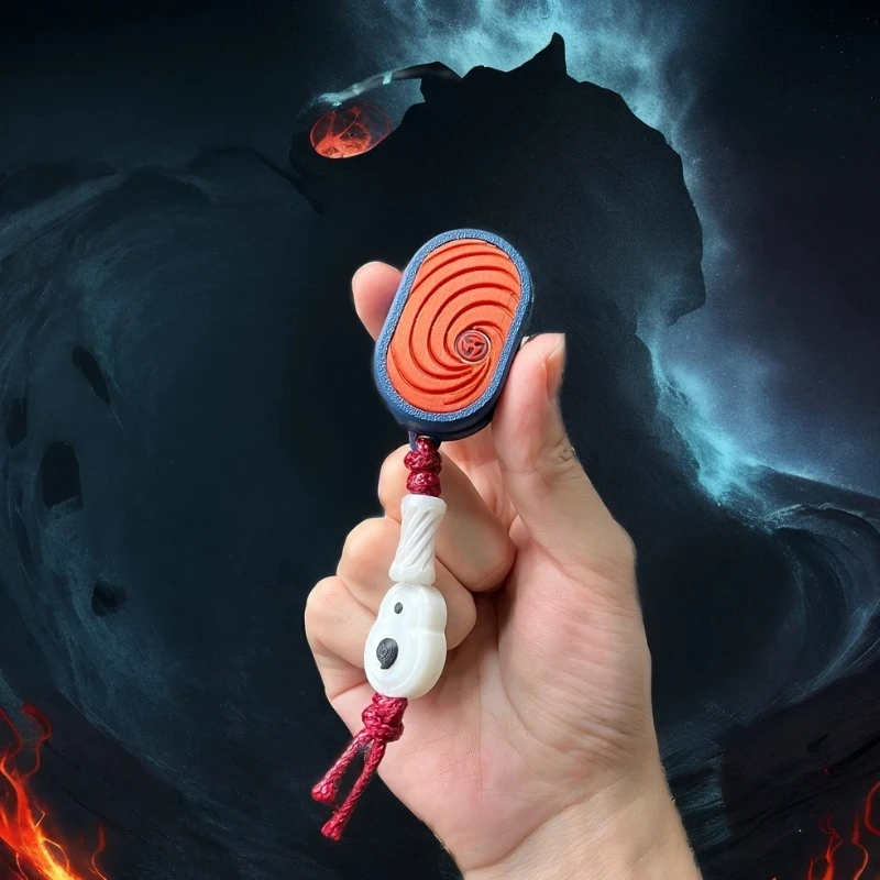 Cartoon Characters Fidget Pushing Card Crisp Sound Decompression Push Slider Rotate Fingertip Gyro Anxiety Stress Relief EDC Toy