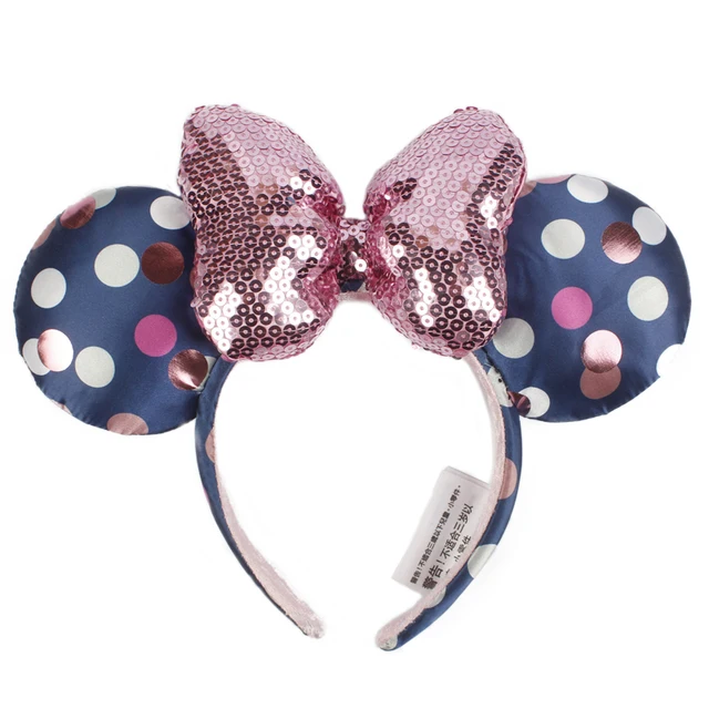 2022 Disney Mickey Ears Headband Firework Headband with Castle Peter Pan Cosplay Hairband Disneyland Letter Headband Gift Mickey Headband 24