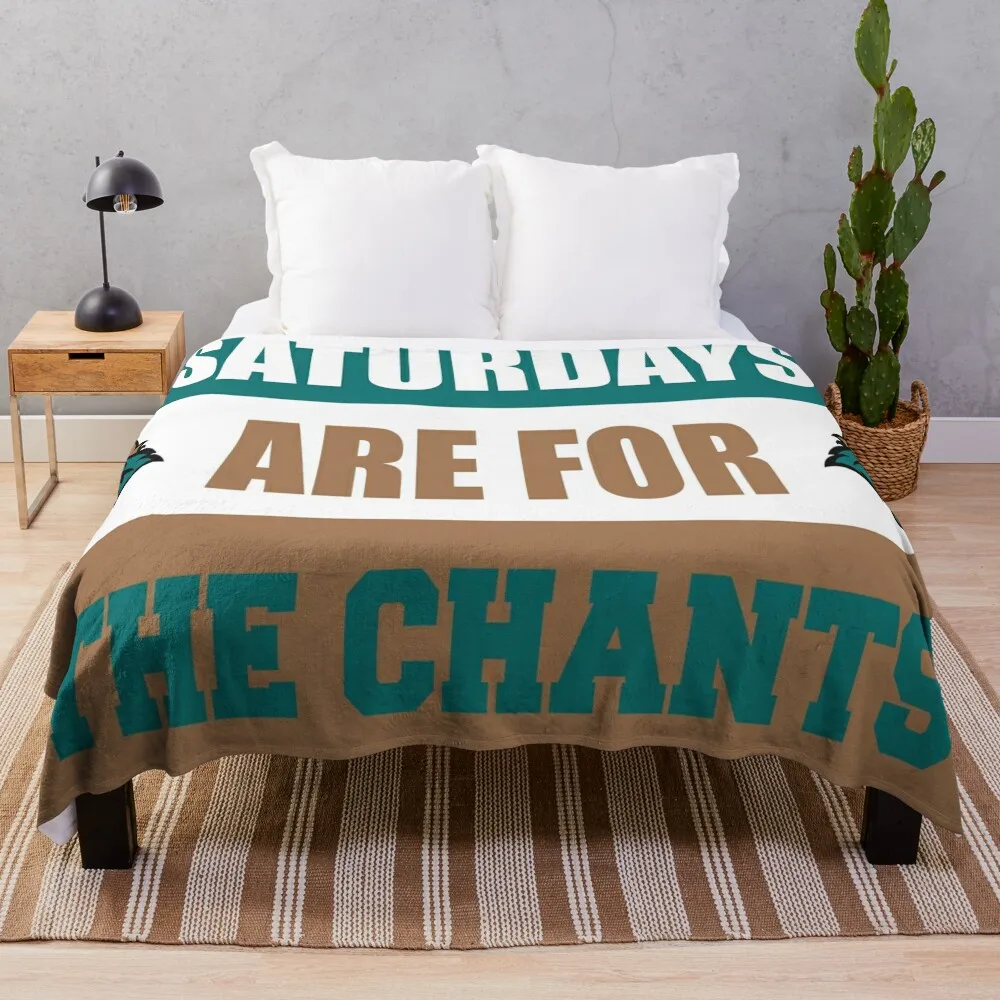 

Saturdays are for The Chants Throw Blanket Thins Decorative Sofas Fluffy Softs Blankets