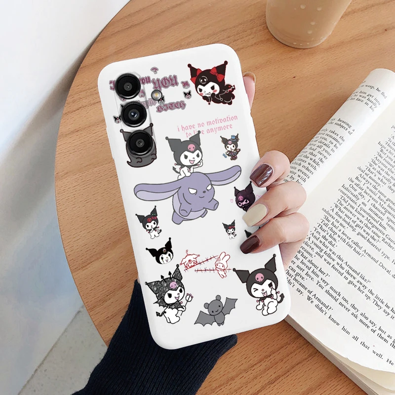 thumbnail image 1 of K-Kitty Cartoon H-Hello Case For Samsung Galaxy M14 M34 M54 5G Protective Cover Cute Edge Matte Coque For Samsung M 34 Shell, 1 of 5