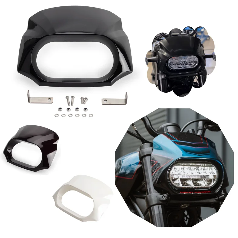 

Motorcycle Headlight Fairing Mask Front Headlamp Cowl Cover for Sportster S 1250 RH1250 RH1250S 2021 2022