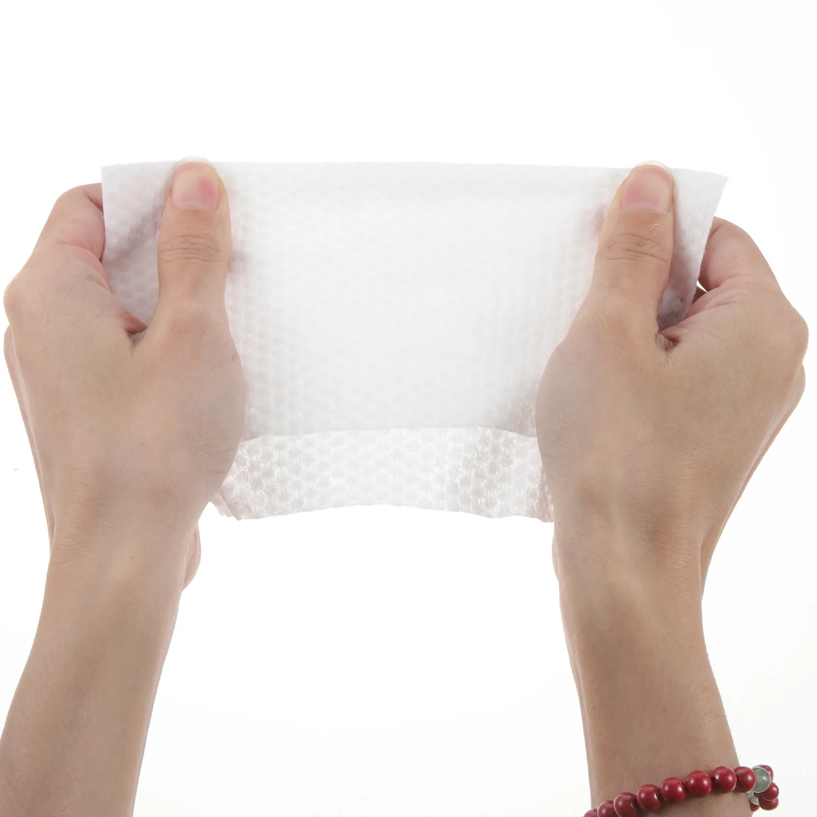 1 Pack Disposable Removable Non-woven Facial Towel Thick Cleansing Wet and Dry Makeup Remover Tissue(100 Sheets)
