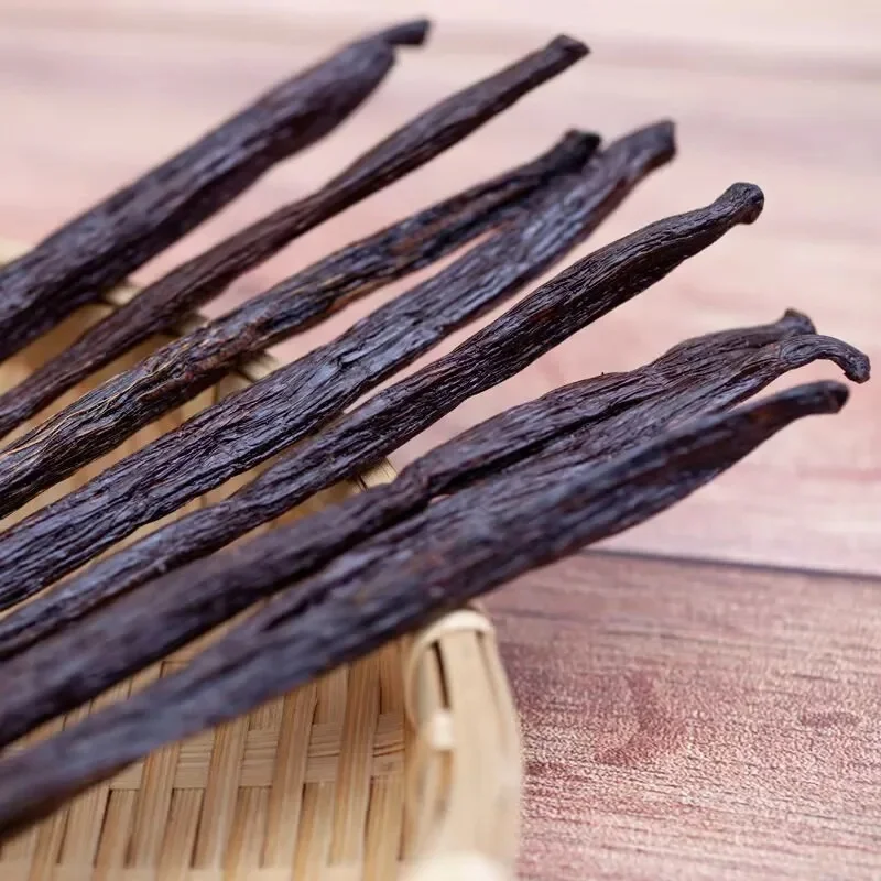 14-17cm 10Pcs/20Pcs Natural Madagascar Vanilla Pods Incense Natural Bean Aroma