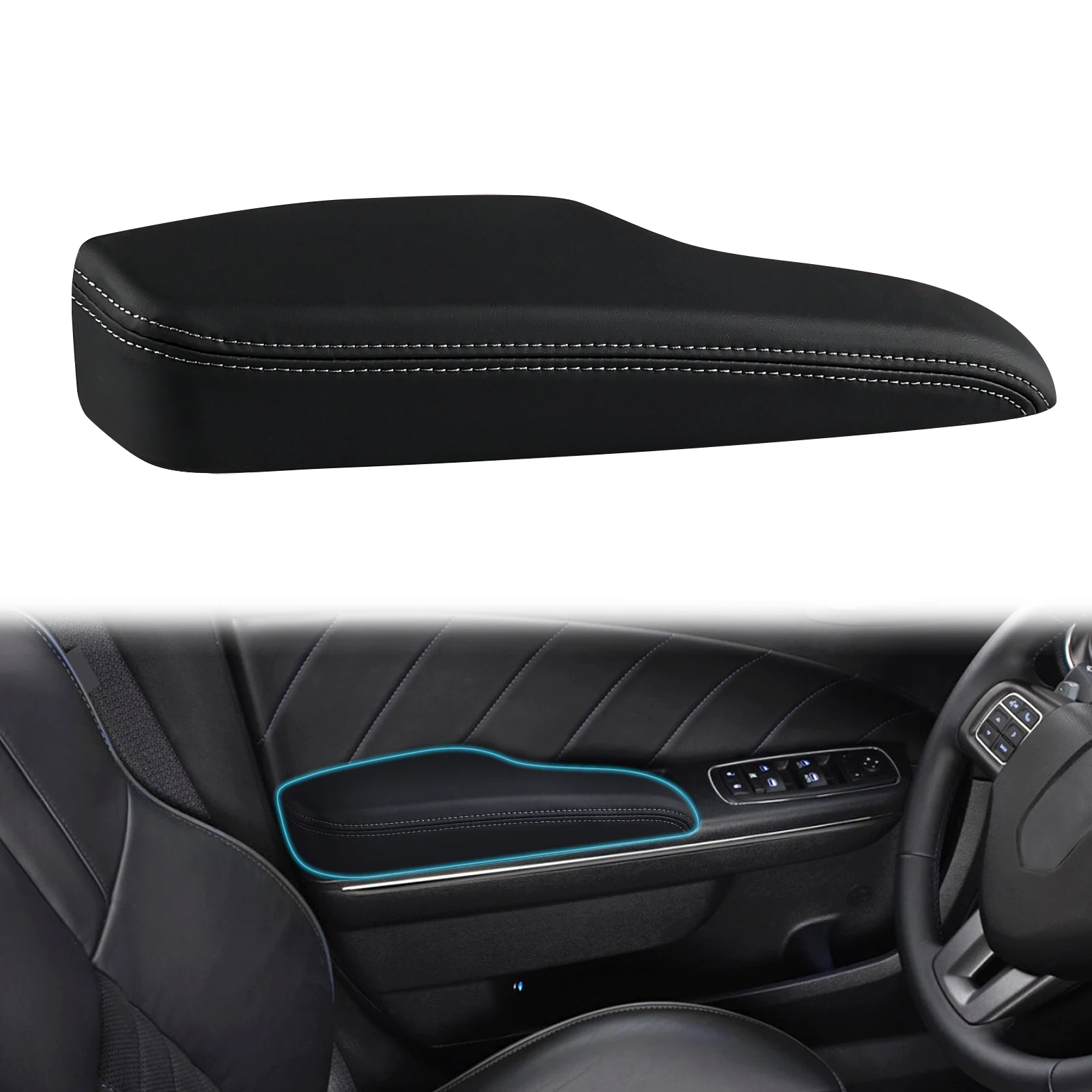 

Передний правый пассажирский подлокотник для внутренней двери для Dodge Charger Chrysler 300 2011-2023, внутренняя дверная ручка для 1WK36DX9AA