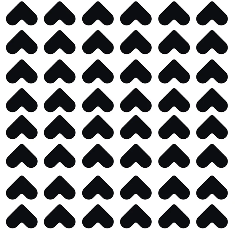 48Pcs Strong Self Adhesive Fastener Dots Stickers 85X85mm Sofa Mat Carpet Anti Slip Mat