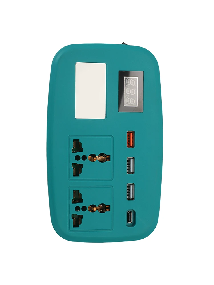 경량 120W 리튬 배터리 인버터 (DC18V 21V에서 AC220V로 변환) - 휴대용 기기 및 소형 가전 제품에 적합