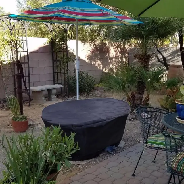 Tartályvédő Burkolat Tartály A Föld Feletti Fedelének Védelme Pu Bevonó Húzózsinór Ovális Állománytartály Fedele Kültéri - Image 2