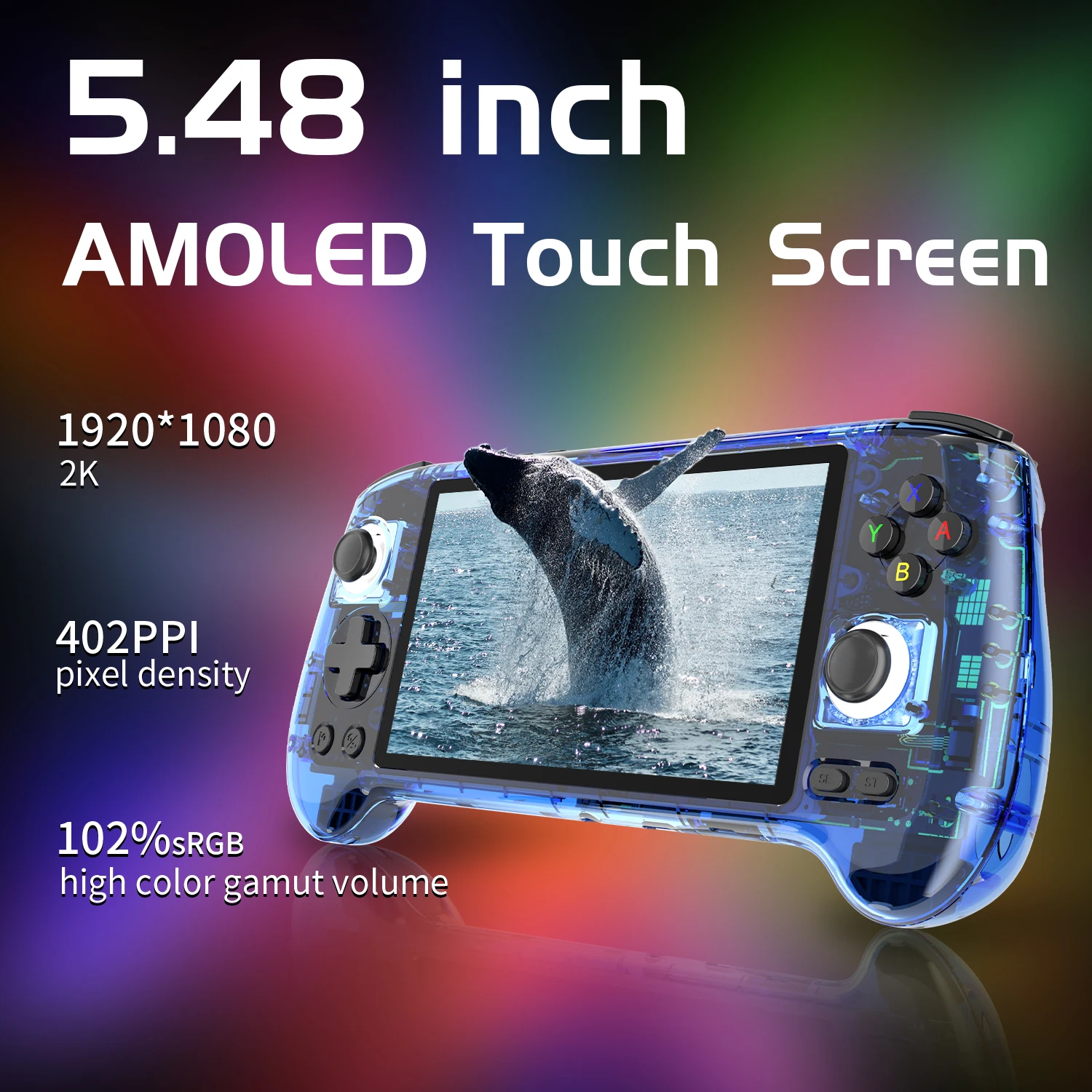 Anbernic rg556 retro handheld spiel konsole 64bit android 13 