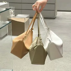 2023 Soft Leather Shoulder Armpit Bag Women's Cowhide Crossbody Pillow Luxury BrandBag