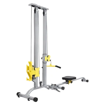 Unisex Station for Home Gym Multifunctional Equipmentfor Full Body Workout Fitness Rack Modes/Height Adjustable W/Backrest 4