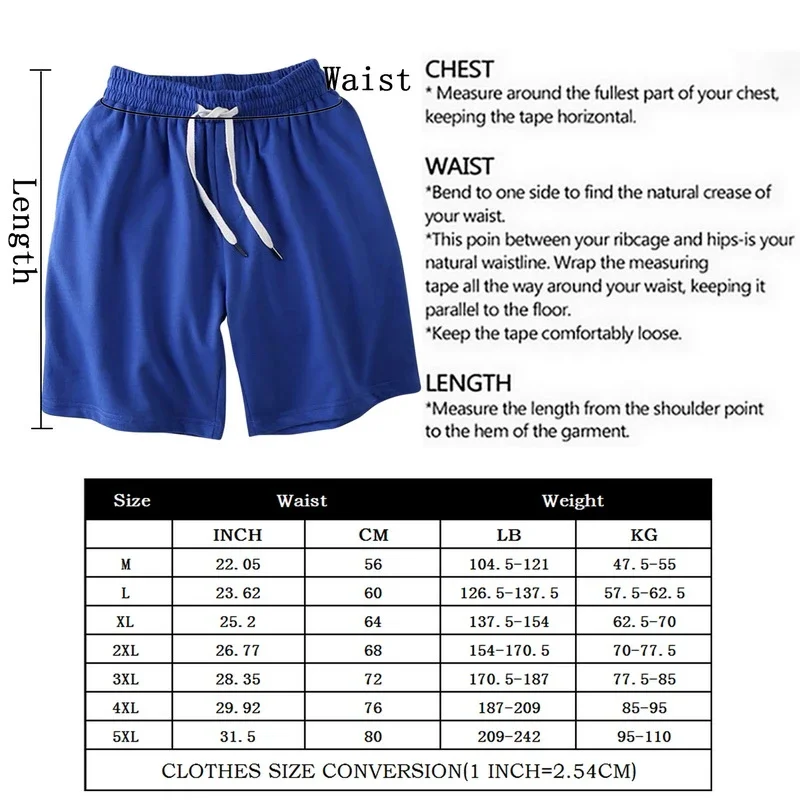 New Fashion Shorts Man Pants Summer Beach Pants Men'S Casual Running Sport Shorts Men'S Street Pants Shorts Male Straight Pants