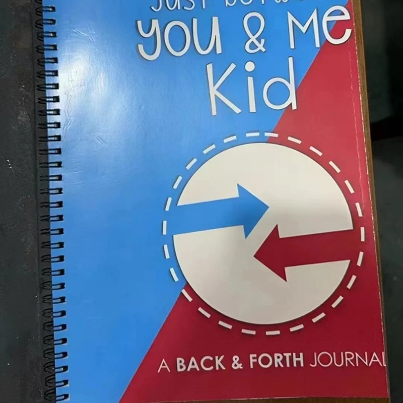 Just Between You & Me, Kid: A Back & Forth Journal Between Grown-Up Kid Communication Diary