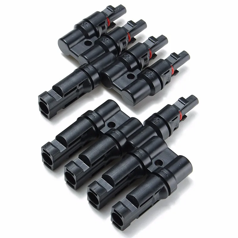

1 Paar M/FM Solar Panel Adapter Connector Cable Wrench Cable Coupler