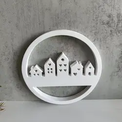 House Listing Decora Silicone Molds Gypsum Concrete Moulds Casting Molds Home Decoration Resin Mold Casting Aromatherapy Mould