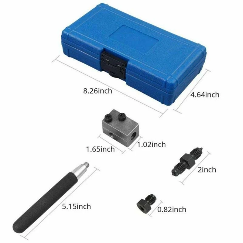 Brake Line Flaring Tool Automotive Brake Line Double Flaring Tool 4.75Mm F Tube Reamer