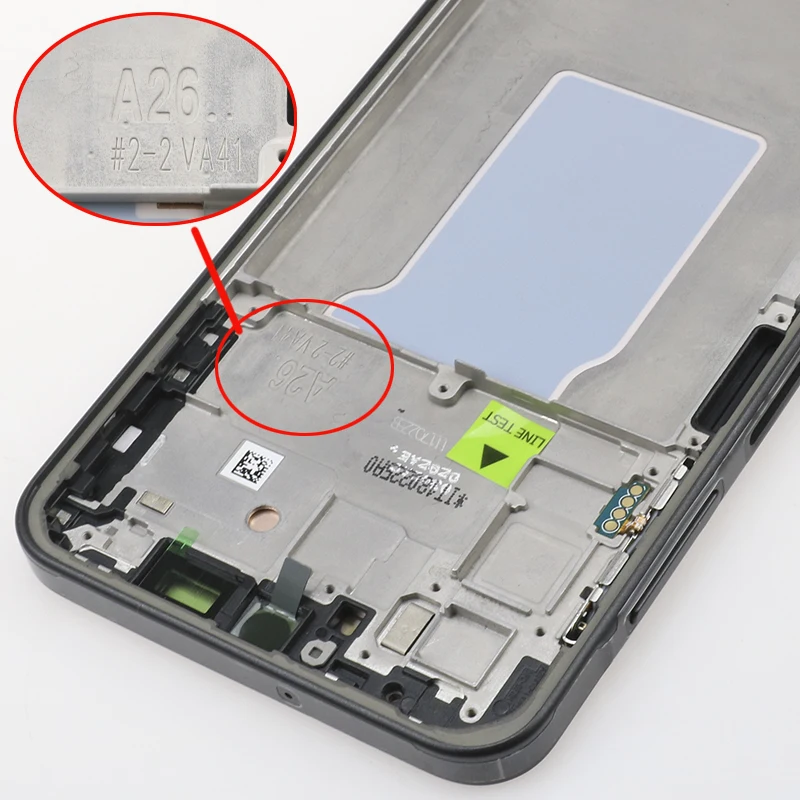 6.7" A26 Super AMOLED 120Hz For Samsung A26 5G A266B A266E A266B/DS A266E/DS LCD Display Touch Screen Digitizer Assembly S3f1f5b038f7944e0a7decc111f9338f5w