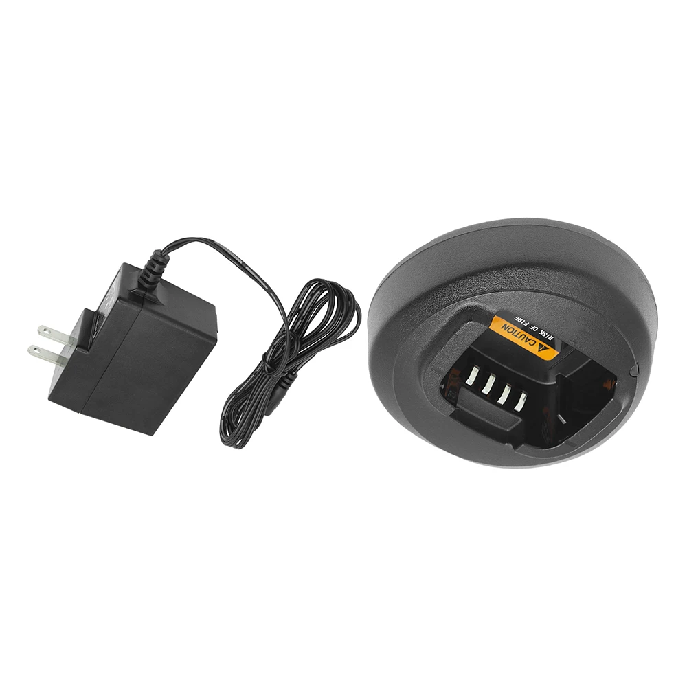 US Power Supply Walkie Talkie Desktop Charger For Motorola CP185 EP350 CP476 CP477 CP1300 CP1600 CP1660 P140 P145 P160 radio