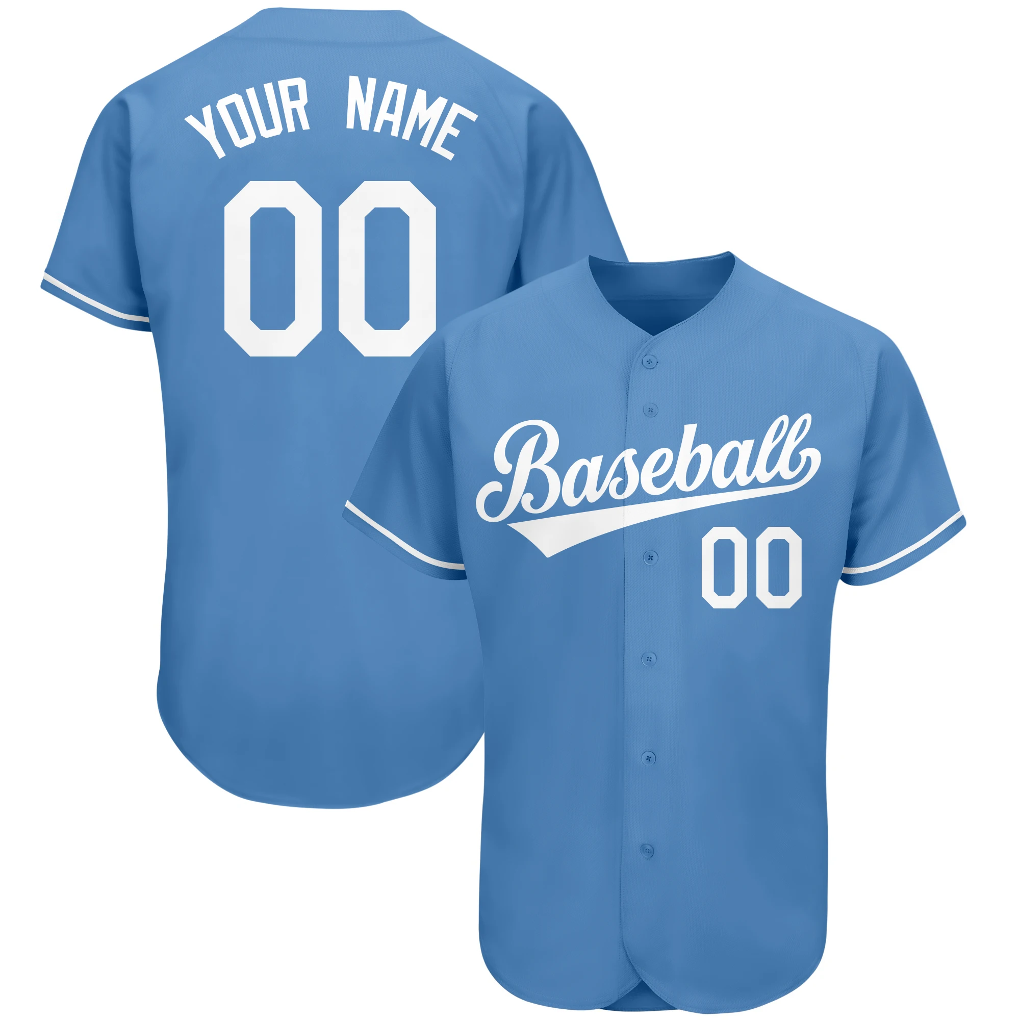 Baseball Jersey Design Printed Team Name Number Red Blue Baseball Shirt Hip Hop Street Style Softball Uniform Men/Youth