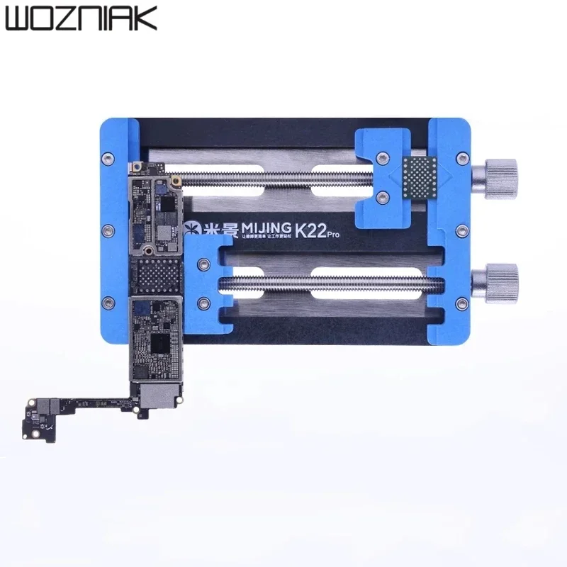 미징 K22 Pro 범용 PCB 메인보드 BGA 고정 장치 듀얼 축 아이폰 칩 하드 디스크 제거 접착제 방열 고정 클램프