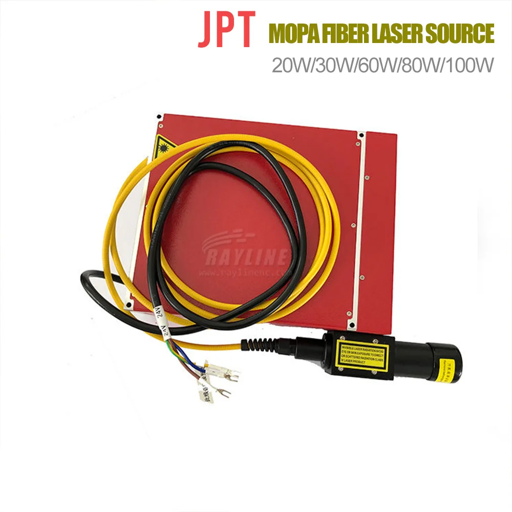 

JPT Raycus MAX 20w 30w 50w 100w M7 Mopa IPG Fiber Laser Source 1064nm Fiber laser marking laser cleaning source
